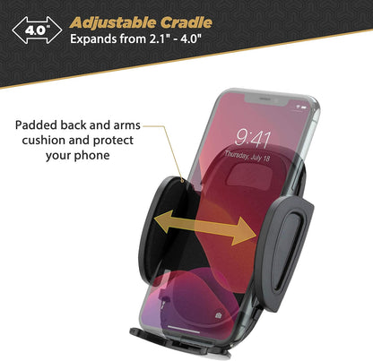 SUHCUPM-XCES0 Select Cup Holder Phone Mount Cradle for Car or Truck - Universal Hands-Free Gooseneck Mount for Car Cup Holder - Vehicle Cell Phone Cradle for Iphone or Android Smartphones